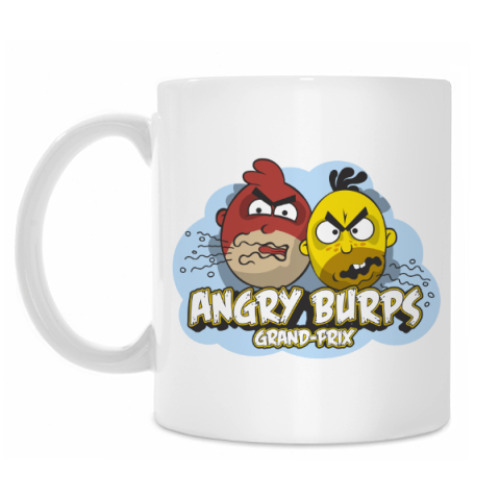 Кружка с принтом Гневные отрыжки