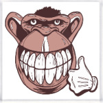 Веселая обезьяна