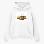 Толстовка худи оверсайз