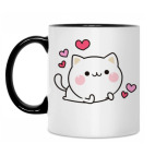 Кружка двухцветная