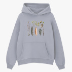 Толстовка худи оверсайз