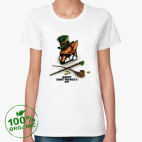 Женская футболка органик