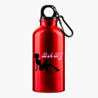 Металлическая бутылка 400 мл UV-DTF