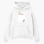 Толстовка худи оверсайз