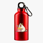 Металлическая бутылка 400 мл UV-DTF