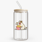 Банка с бамбуковой крышкой