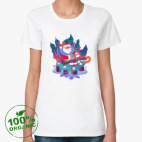 Женская футболка органик