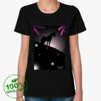 Женская футболка органик