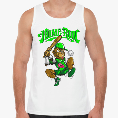 Майка с принтом Бейсбол