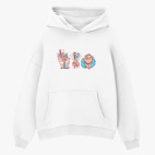 Толстовка худи оверсайз