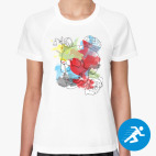 Женская спортивная футболка