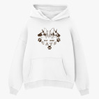 Толстовка худи оверсайз