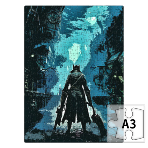 Пазл Bloodborne - охотник