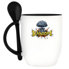 Кружка с ложкой