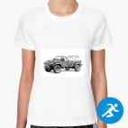 Женская спортивная футболка