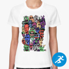 Женская спортивная футболка