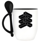 Кружка с ложкой