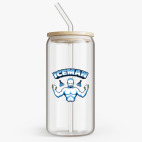 Банка с бамбуковой крышкой