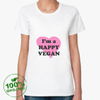 Женская футболка органик