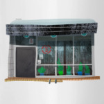 Подъезд с дворняжкой