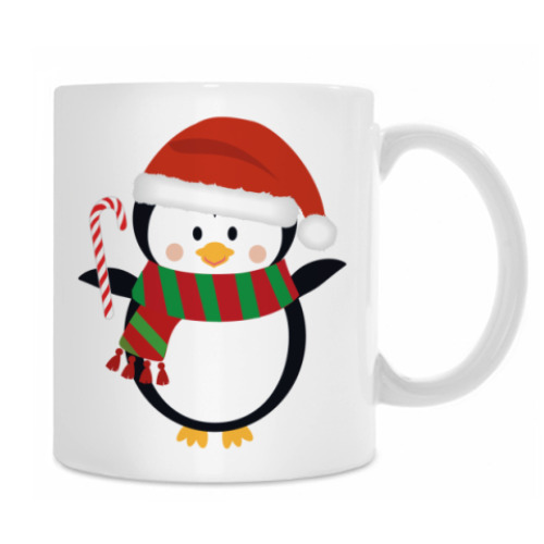 Кружка Новогодний Пингвин