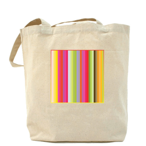 Сумка шоппер с принтом Флюид