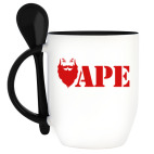 Кружка с ложкой