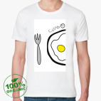 Мужская футболка органик