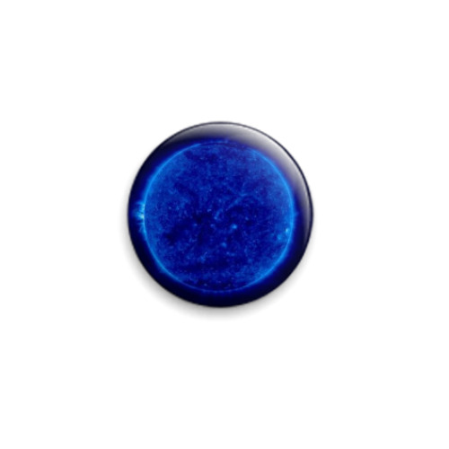 Значок 25мм Blue Sun
