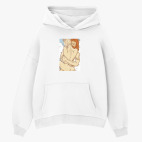 Толстовка худи оверсайз