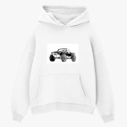 Толстовка худи оверсайз