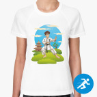 Женская спортивная футболка