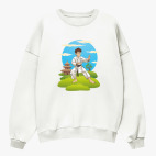 Свитшот оверсайз