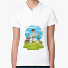 Женская рубашка поло