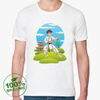 Мужская футболка органик