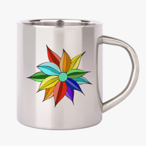 Кружка металлическая Семицветик