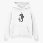 Толстовка худи оверсайз