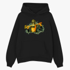 Толстовка худи оверсайз