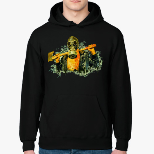 Толстовка худи с принтом Zombie Killer