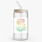 Банка с бамбуковой крышкой