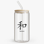 Банка с бамбуковой крышкой