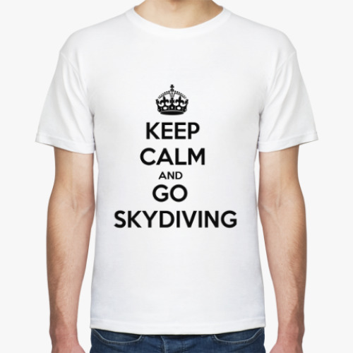 Футболка skydiving прыжки парашют скайдайвинг