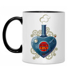 Кружка двухцветная