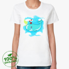 Женская футболка органик