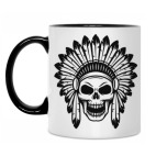 Кружка двухцветная