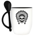 Кружка с ложкой