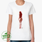 Женская футболка органик