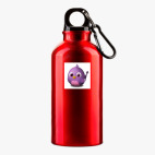 Металлическая бутылка 400 мл UV-DTF