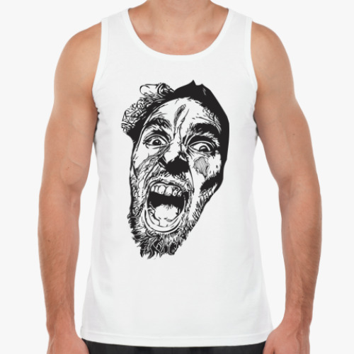 Майка с принтом  Зомби