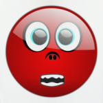 Испуганный смайлик